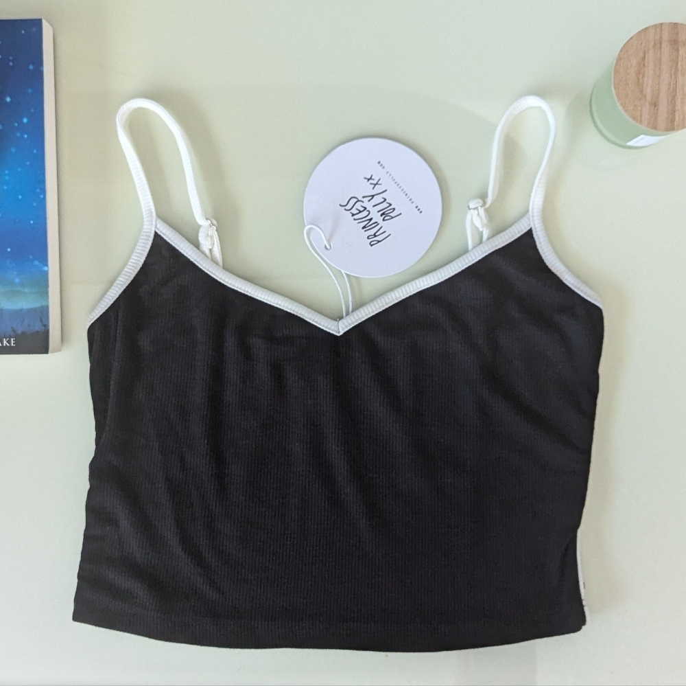 Princess Polly Hari Black Tank Top